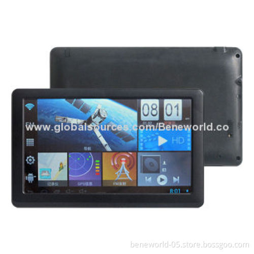 New 7" Android GPS with capacitive touch panel